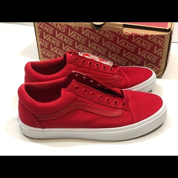 VANS Old Skool waffle Wall Racing Red/true Shoes 9 - Picture 14 of 14